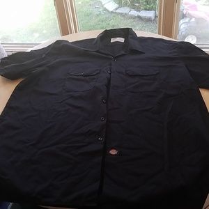 Xxxl Dickie's  black work shirt